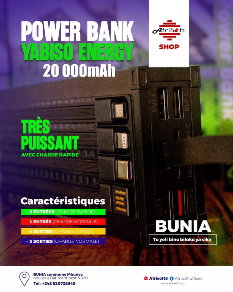 Power bank YABISOENERGY